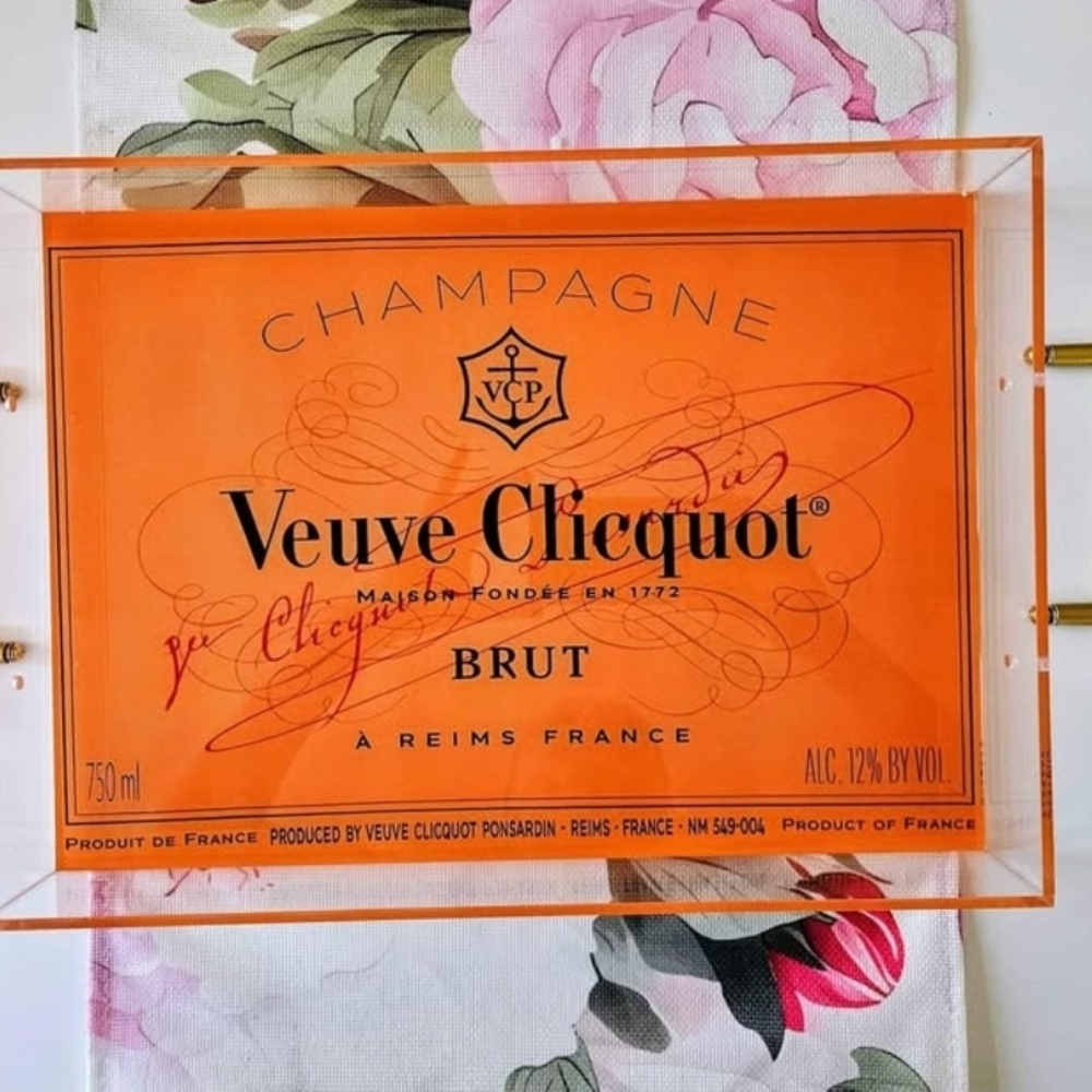 Veuve Clicquot Champagne Tray